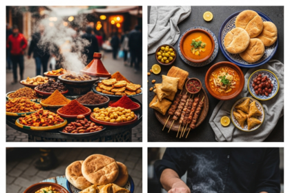 Illustration of Cheap Eats Morocco: The Ultimate, Affordable Street Food Guide