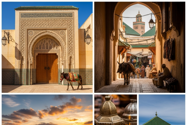 Illustration of Fes and Meknes Itinerary: Best 4-Day Deep Dive into History