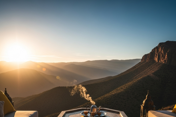 Illustration of Morocco Digital Detox: Stunning Atlas Retreat for Effortless Mindfulness