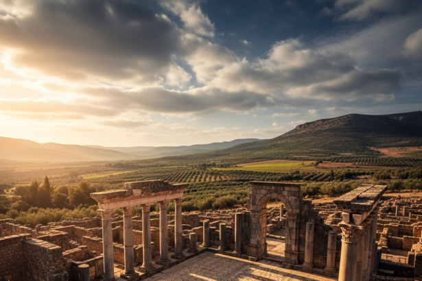 Illustration of Roman Ruins Morocco: Stunning 4-Day Historical Route - Discover Now!