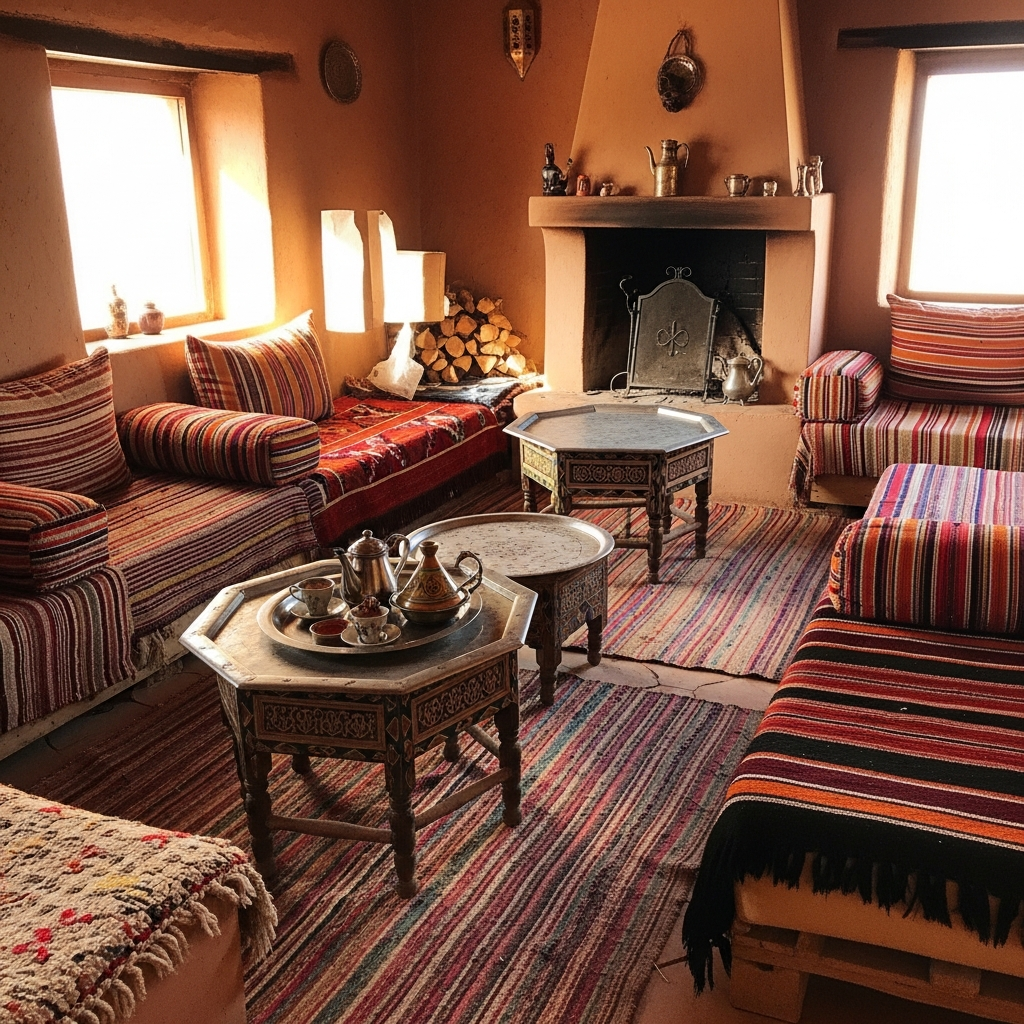 Illustration of Authentic Berber Stays: Stunning Atlas Guesthouses at Affordable Prices