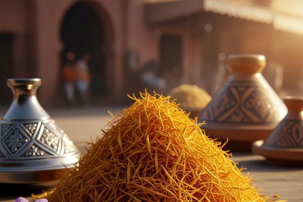 Illustration of Buy Saffron Morocco: Best Places & Affordable Prices in Taliouine