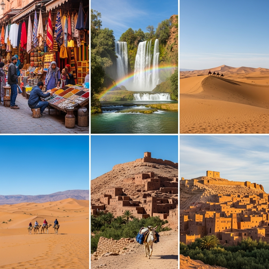 Illustration of Day Trips Marrakesh: 5 Best Affordable Excursions You Must-Do