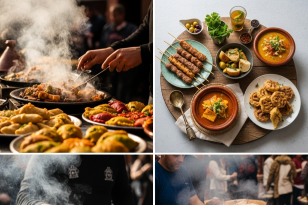 Illustration of Fes Street Food: 15 Best Stalls You Must-Try!