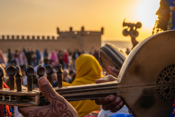 Illustration of Gnawa Music Essaouira: Unforgettable Festival & Authentic Workshops