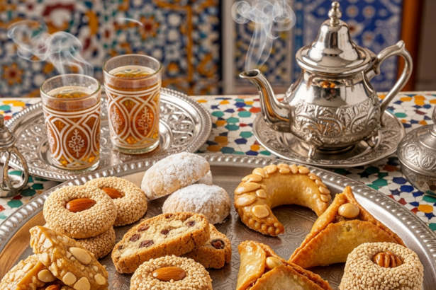 Illustration of Moroccan Desserts: 10 Best Traditional Pastries You Must Try!