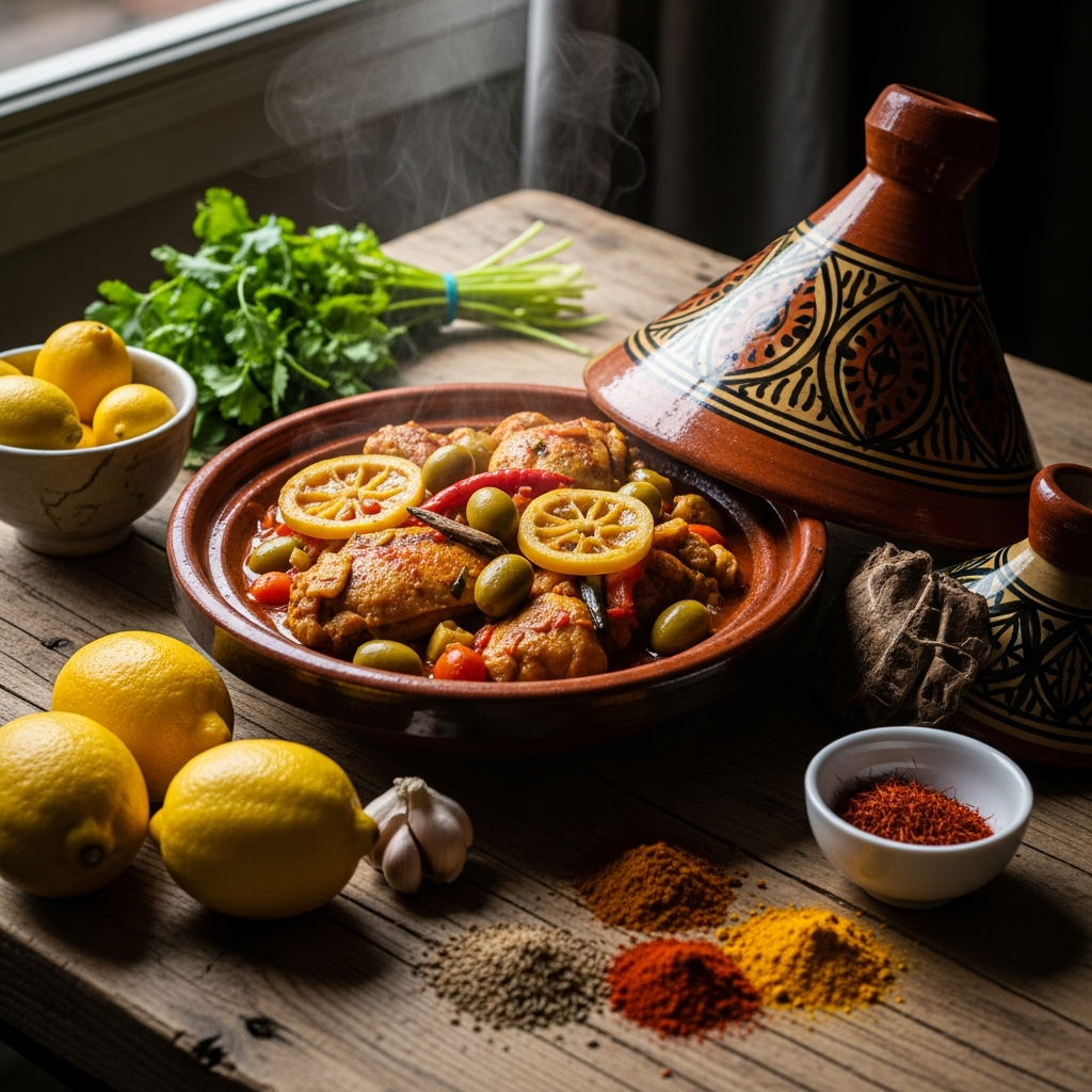 Illustration of Moroccan Tagine Recipe: Effortless, Step-by-Step Guide for the Best Results