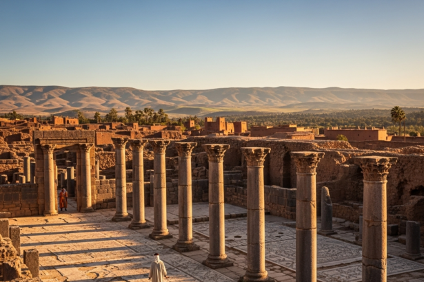 Illustration of Morocco Historic Sites: Discover the Best Ancient Landmarks & Ruins