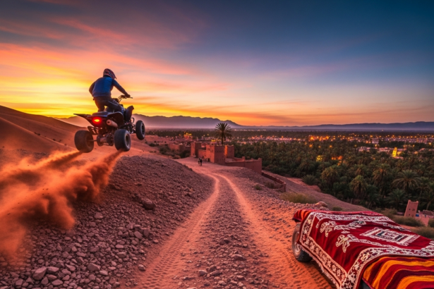 Illustration of Quad Biking Marrakech: Unleash Your Inner Thrill Seeker - Best Guide!